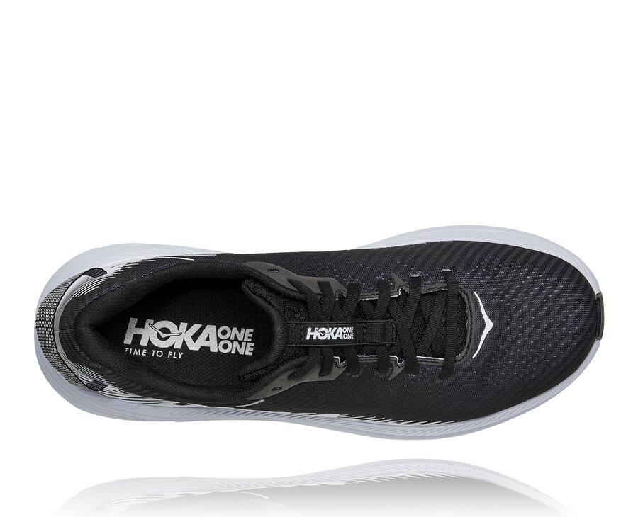 Tenis Hoka One One Masculino Pretas/Branco - Rincon 2 - 465-YFJUXB